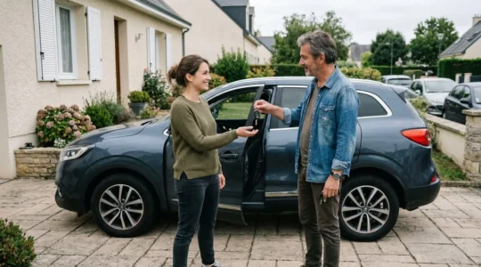 Remise de clés de voiture entre proches, assurance auto temporaire